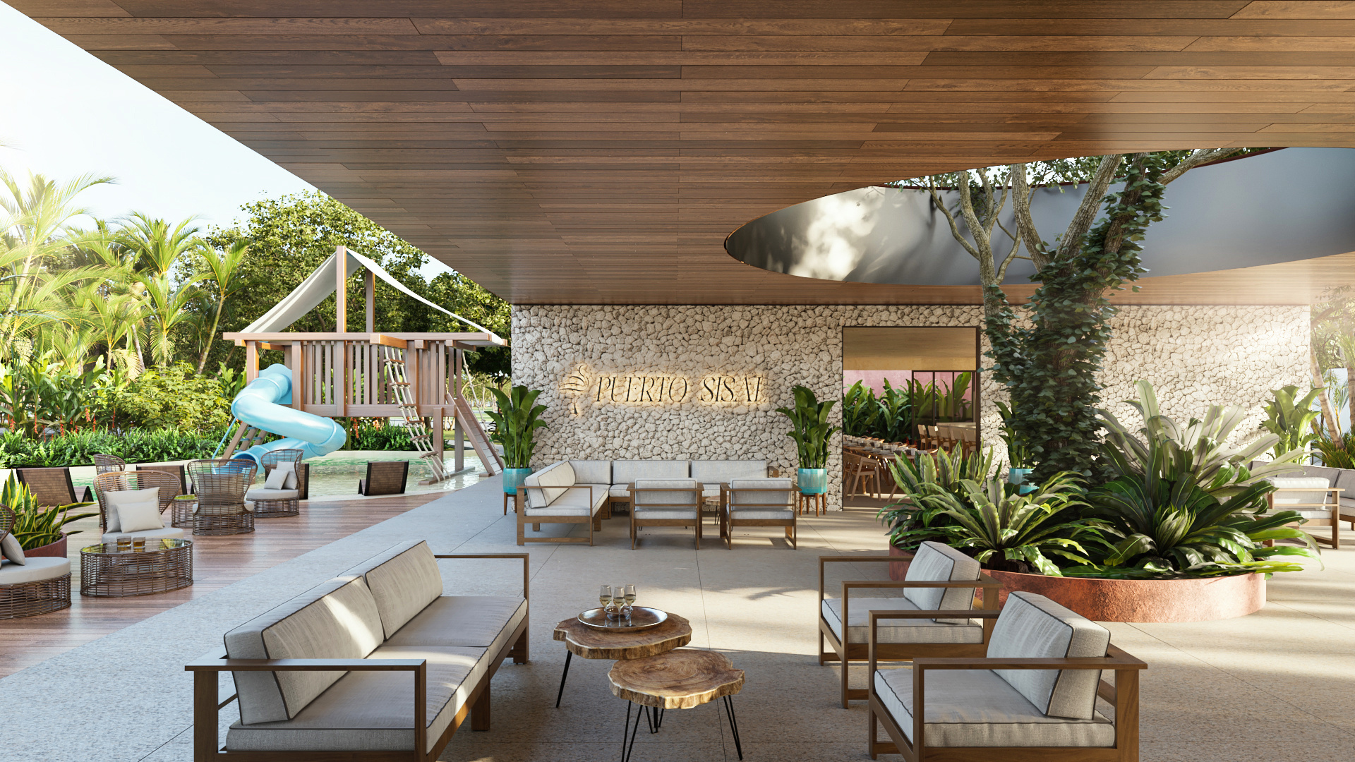 04 - CASA CLUB CHICA LOBBY